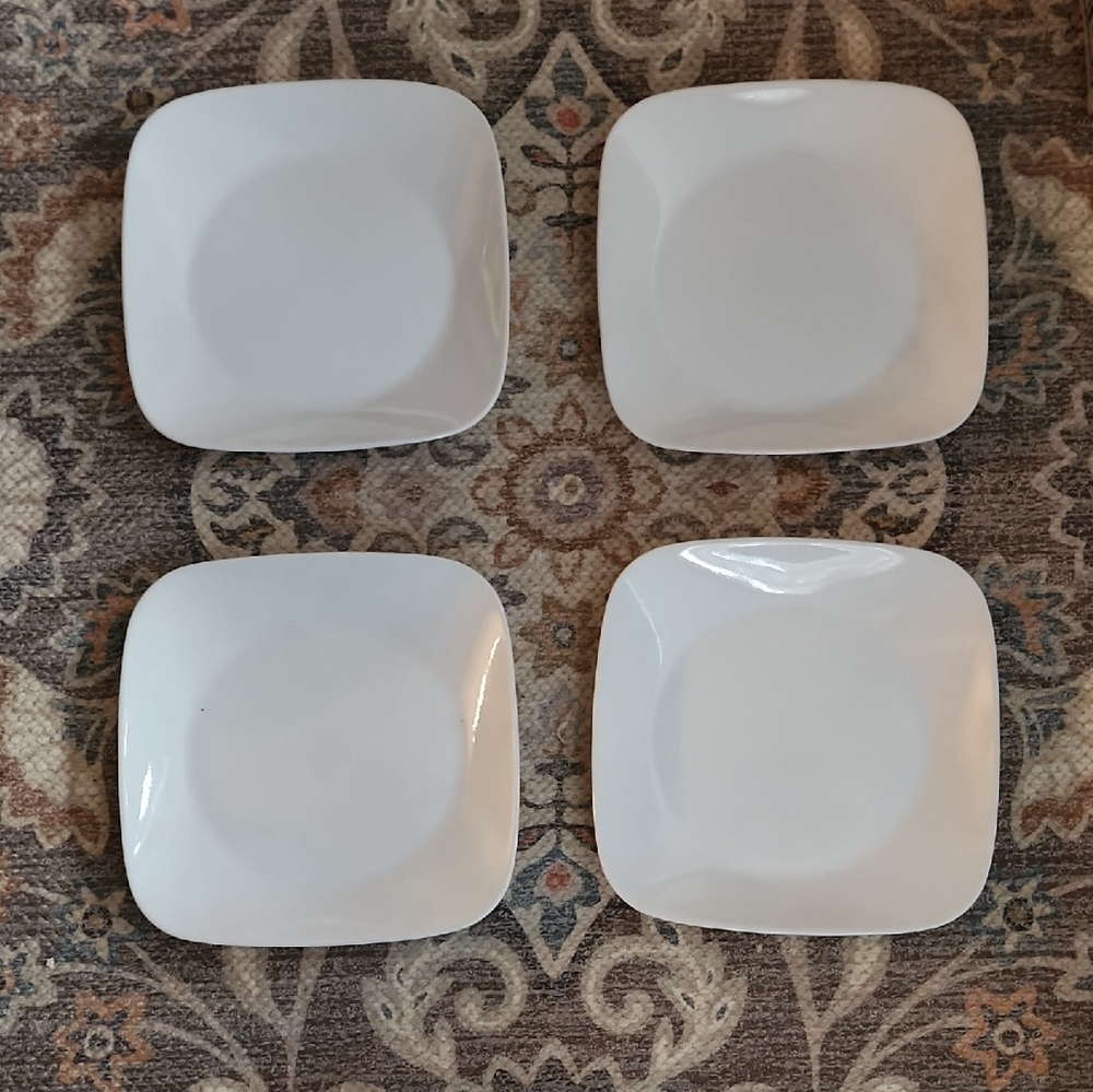 Corelle White Square Dinnerware Set
